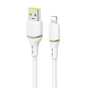 Kabel Dudao L25L USB-A Lightning 30W 1m bílý