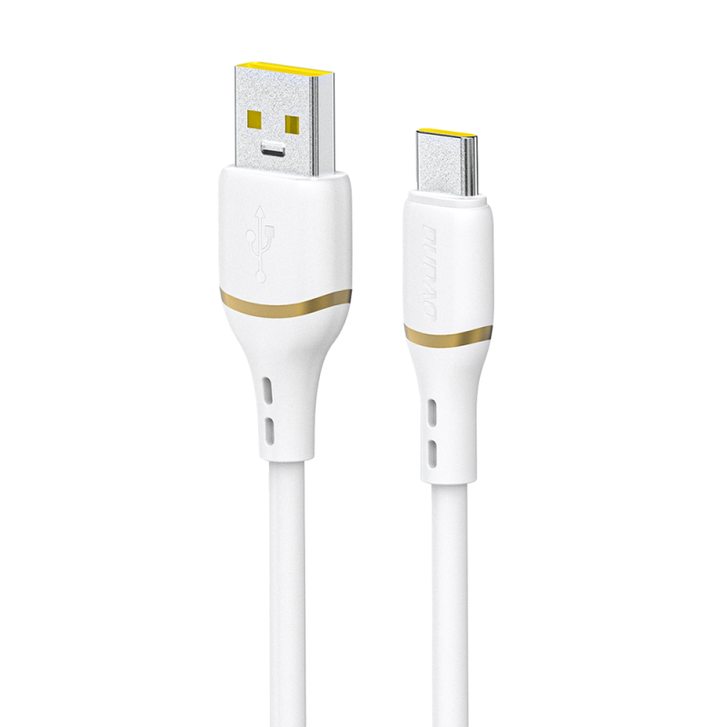 Kabel Dudao L25T pro nabíjení a přenos dat - bílý