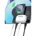 Dudao L25C kabel USB-C na USB-C 60W 1m bílá