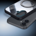 Dux Ducis Aimo Mag pouzdro s MagSafe a stojánkem pro iPhone 16 - černé