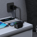 Nabíječka Dudao A67EU 67W GaN pro více zařízení - black