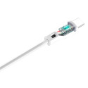 Kabel Dudao L4T USB-C 2.1A 1m bílý