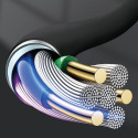 Kabel Dudao L12S AUX 3,5mm 1 m černý