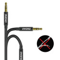 Kabel Dudao L12S AUX 3,5mm 1 m černý