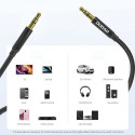 Kabel Dudao L12S AUX 3,5mm 1 m černý