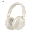 Sluchátka Dudao X22 MAX Wireless s ANC – béžová