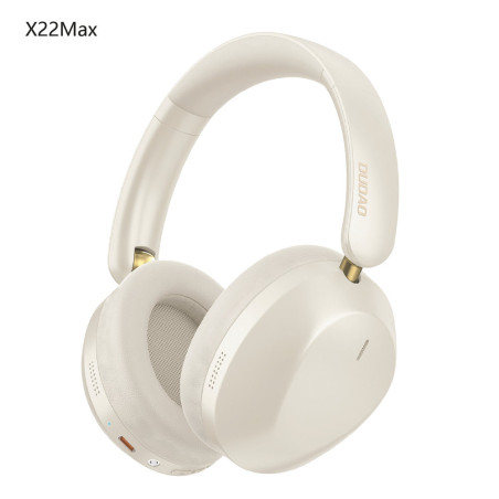 Sluchátka Dudao X22 MAX Wireless s ANC – béžová