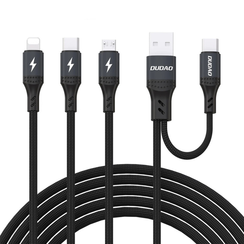 Kabel Dudao L3W pro nabíjení - černá