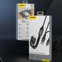 Kabel Dudao L3W 66W USB-A/USB-C – černá