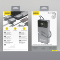 Dudao K31 Pro 45W 20000mAh powerbanka - šedá