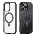 Dux Ducis Aimo Mag pouzdro s MagSafe a stojánkem pro iPhone 16 Pro Max - černé
