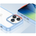 AG PREMIUM Outer Space Case Pevné pouzdro pro iPhone 14 Pro s gelovým rámečkem modré