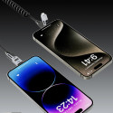 Kabel Dudao L20 Pro 4v1 USB-A/USB-C – Lightning/USB-C - černý