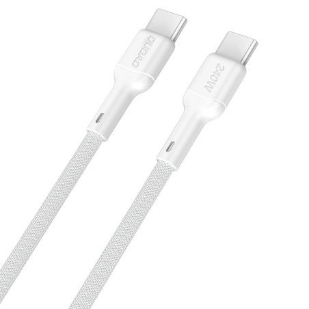 Dudao L9C MAX kabel USB-C 240W PD 1,2 m bílá