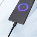 Kabel Dudao L9T 5A USB-A na USB-C 1 m černý