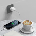 Dudao L9T 5A USB-A na USB-C kabel 1 m – bílý