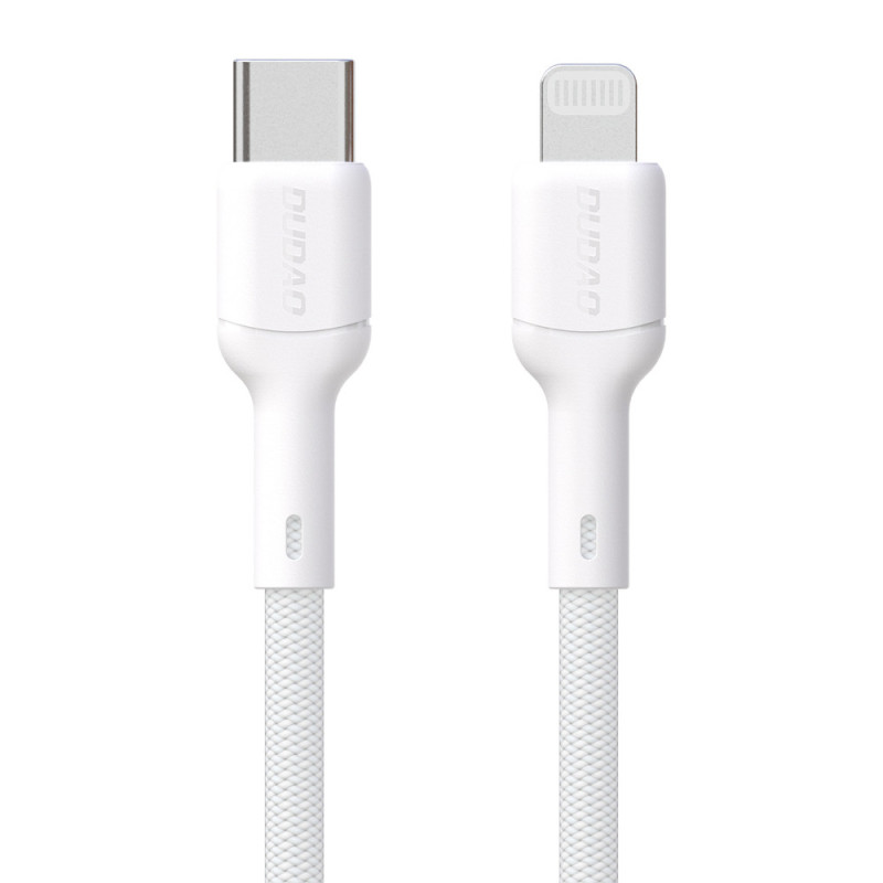 Kabel Dudao L9X pro Lightning zařízení - bílá