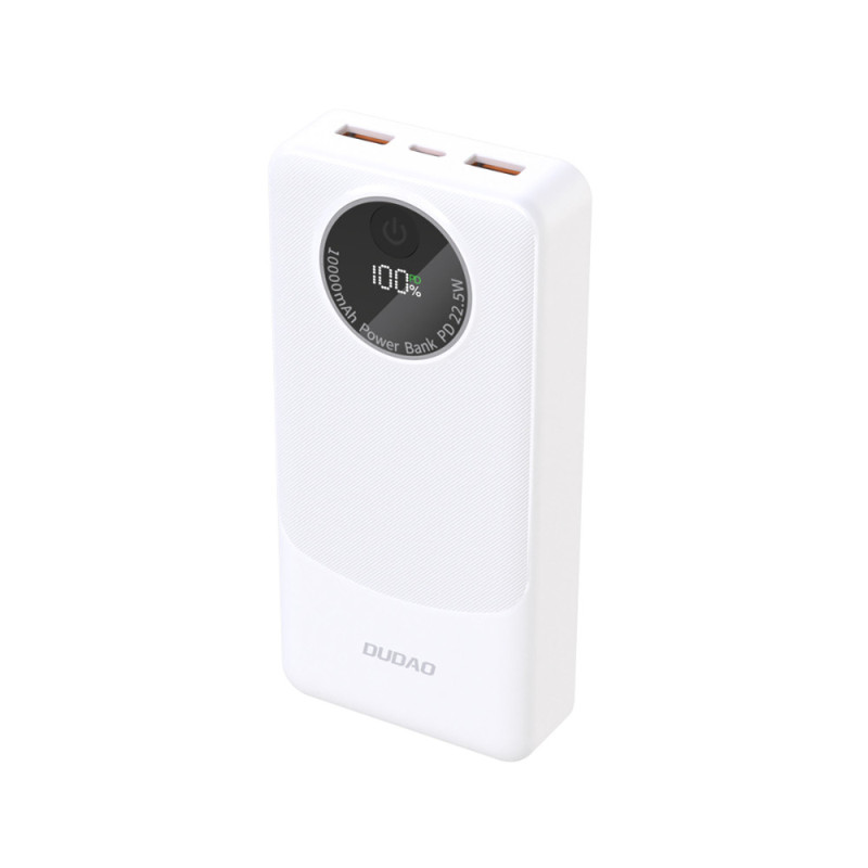 Powerbanka Dudao K12Pro pro nabíjení zařízení - white