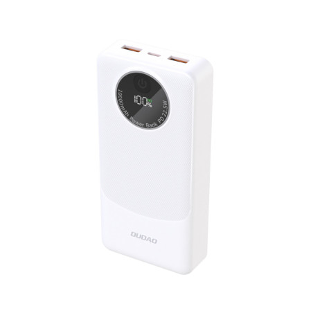 Dudao K12Pro powerbanka 20000mAh 22,5W - white
