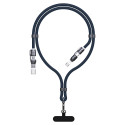 Kabel Dudao L20MAX 4v1 65W USB-C Lightning - modrá