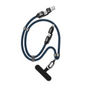 Kabel Dudao L20MAX 4v1 65W USB-C Lightning - modrá