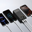 Dudao K12Pro powerbanka 20000 mAh 22,5W PD černá