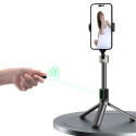 Stativ na selfie Dudao F18 pro telefony – černá