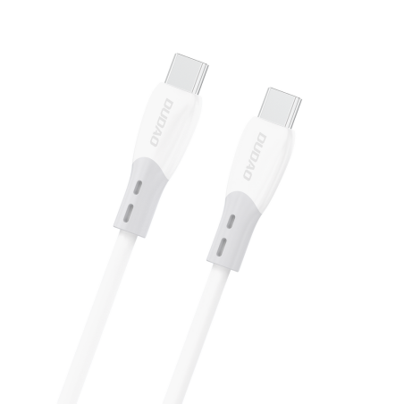 Kabel Dudao L25SC 60W USB‑C – USB‑C 1m bílý