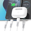 Kabel Dudao L25SC 60W USB‑C – USB‑C 1m bílý