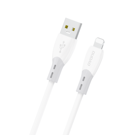 Kabel Dudao L25SL USB-A/Lightning 30W 1m bílá