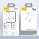 Kabel Dudao L25SL USB-A/Lightning 30W 1m bílá