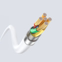 Kabel Dudao L25SL USB-A/Lightning 30W 1m bílá