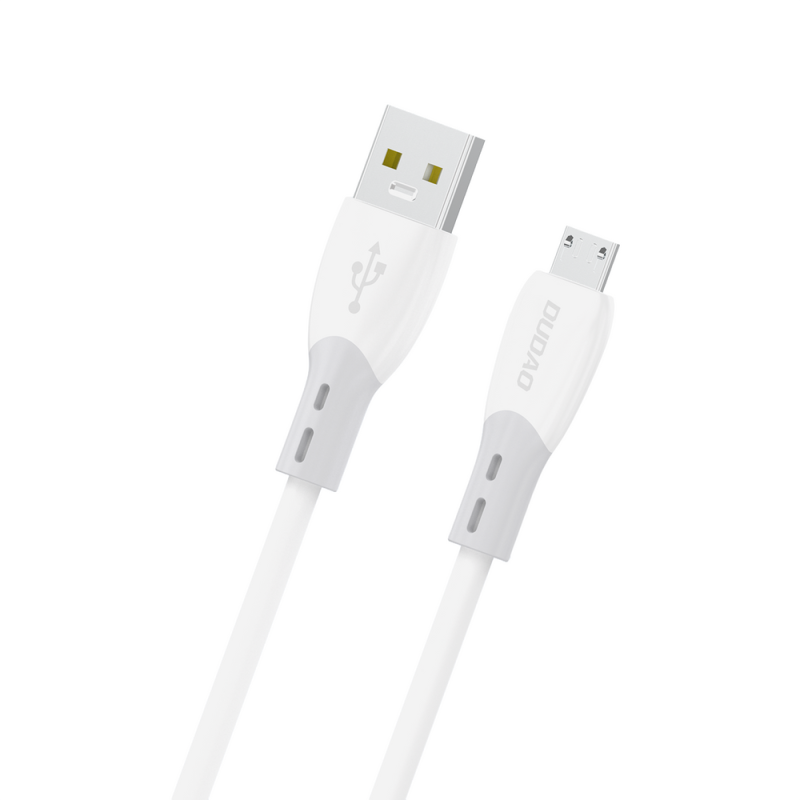 Kabel Dudao L25SM 3 A pro micro USB - bílá
