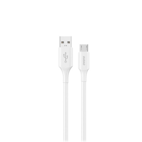 Kabel Dudao L2SM USB-A / micro USB 6A 1,2 m - bílý