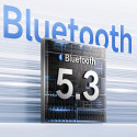 Dudao Y22 bezdrátový reproduktor Bluetooth 5.3 RGB - černá