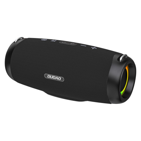 Dudao Y21 Pro bezdrátový reproduktor RGB Bluetooth 5.3 - černý