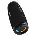 Dudao Y21 Pro bezdrátový reproduktor RGB Bluetooth 5.3 - černý