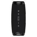 Dudao Y21 Pro bezdrátový reproduktor RGB Bluetooth 5.3 - černý