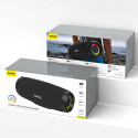 Dudao Y21 Pro bezdrátový reproduktor RGB Bluetooth 5.3 - černý