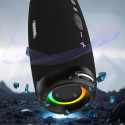 Dudao Y21 Pro bezdrátový reproduktor RGB Bluetooth 5.3 - černý