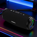 Dudao Y21 Pro bezdrátový reproduktor RGB Bluetooth 5.3 - černý