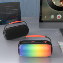 Bezdrátový reproduktor Dudao Y21 RGB BT 5.3 - černý