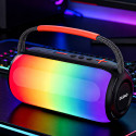 Bezdrátový reproduktor Dudao Y21 RGB BT 5.3 - černý
