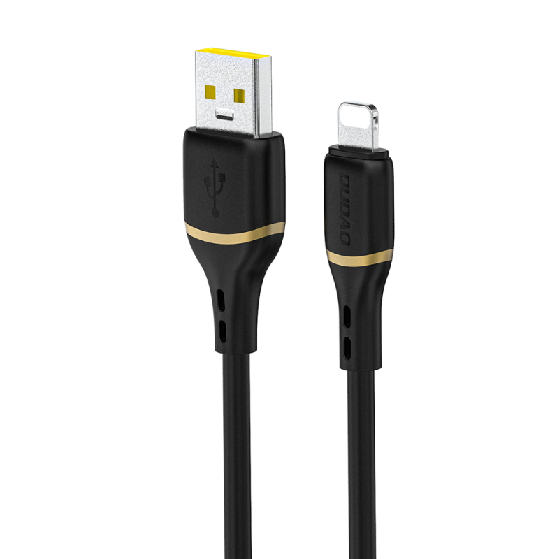 Kabel Dudao L25L pro Lightning zařízení - černý