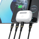 Dudao L25L kabel USB-A Lightning 30W 1m - černý