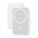 Dudao K26 powerbanka 10 000 mAh 20 W MagSafe - bílá