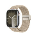 Řemínek Dux Ducis MIXTURE PRO pro Apple Watch - béžová