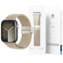 Řemínek Dux Ducis MIXTURE PRO pro Apple Watch - béžová