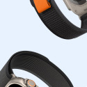 Řemínek Dux Ducis YJ nylon pro Apple Watch - black gray