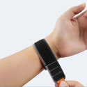 Řemínek Dux Ducis YJ nylon pro Apple Watch - black gray